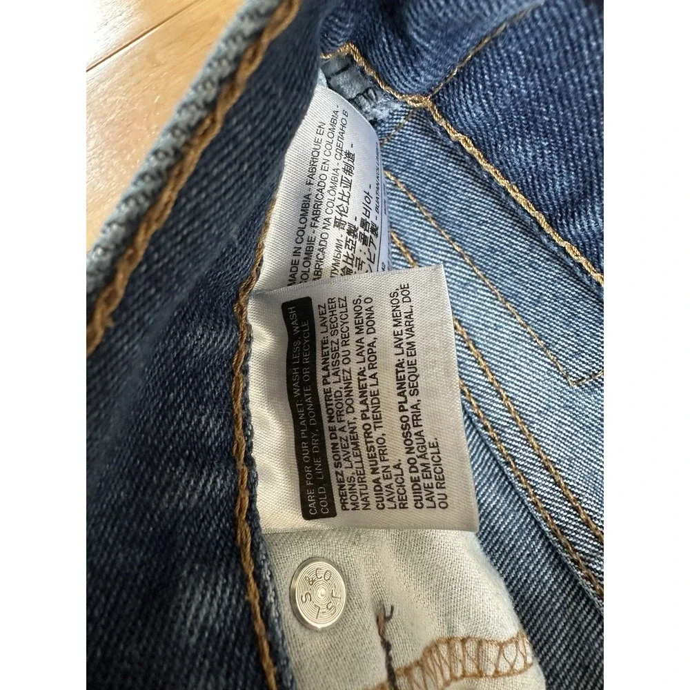 Levi's 517 Jeans Men's 30x36 Blue Bootcut Cowboy Western Workwear (Fits 29x34)